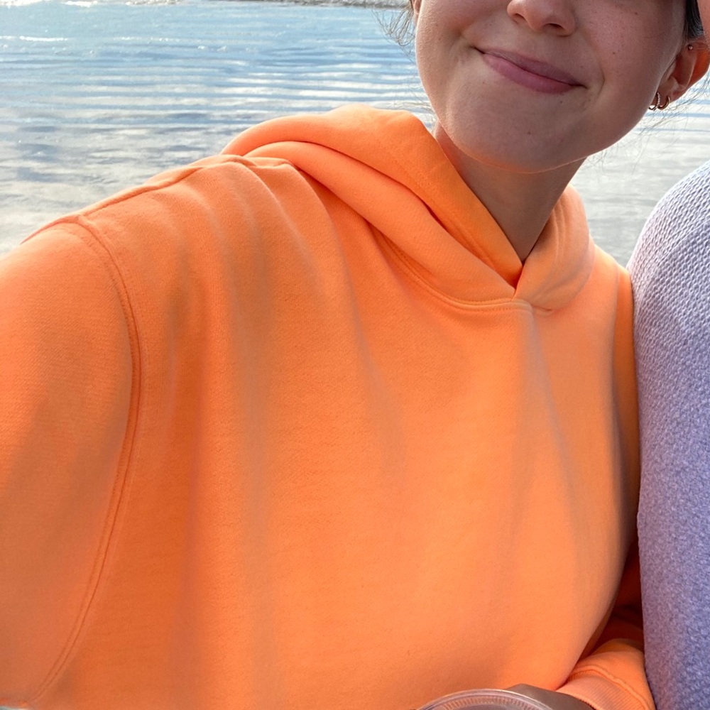 Perfect Hoodie- GD neon citrus by Aritzia
